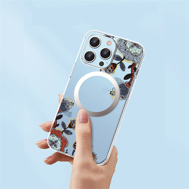 Transparent Magnetic All-inclusive Mobile Phone Case - Image 7
