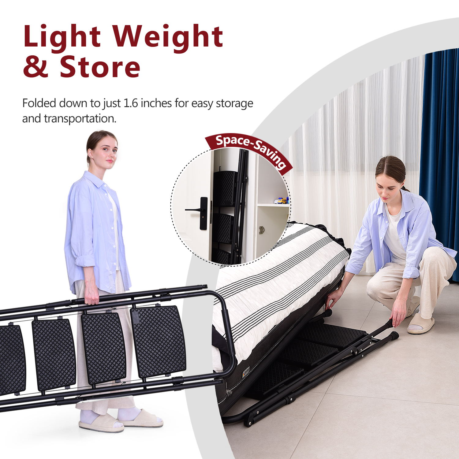Multi-Purpose Step Ladder With Sturdy Frame For Easy Storage — foto 6