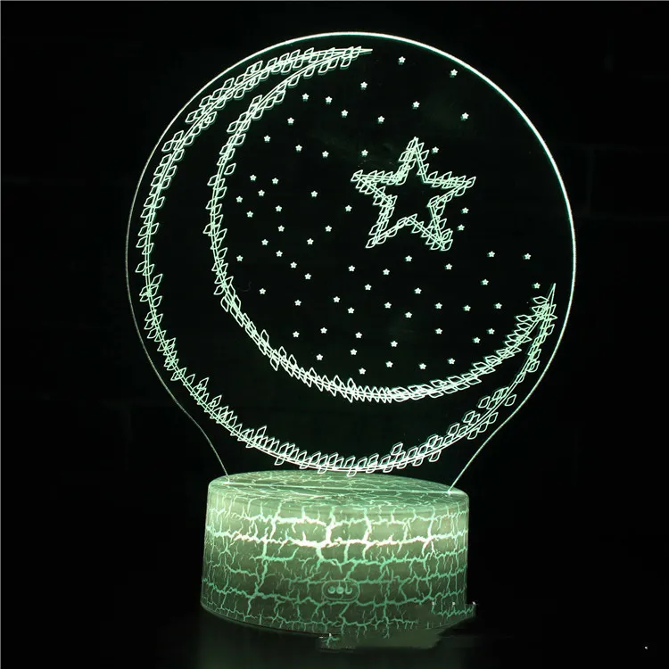 Creative 3D Light LED Bedside Night Light – image 4