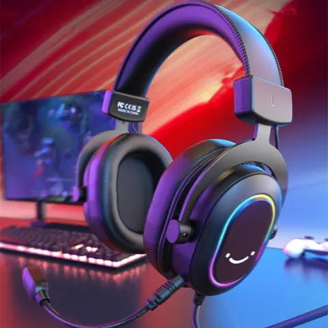 Gaming Headset Wired with Mic