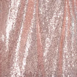 Large Bridesmaid Dress Banquet Dance Host Evening Dress - Rose Gold