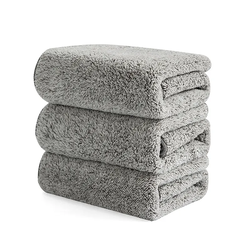 Japanese Style Bamboo Charcoal Towel Fine Fiber