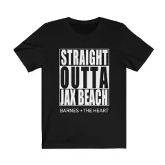 European And American Digital Printing Casual Round Neck Short Sleeves - Black - View 1