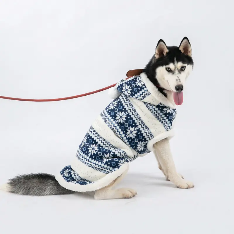 Big Dog Clothes Golden Retriever Samoyed Side