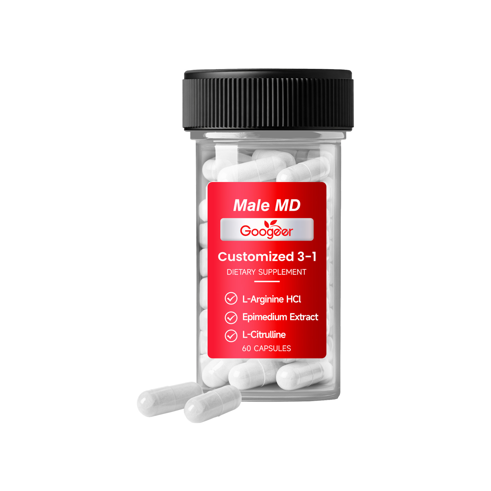 Male Enhancement Capsules 60 Capsules 1Bottle