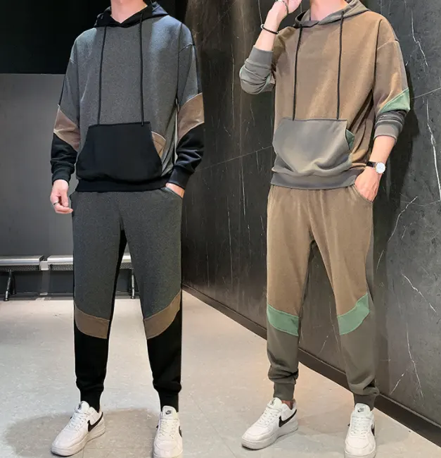 Hooded Sweater Casual Pants Sports and Leisure Two-Piece Set
