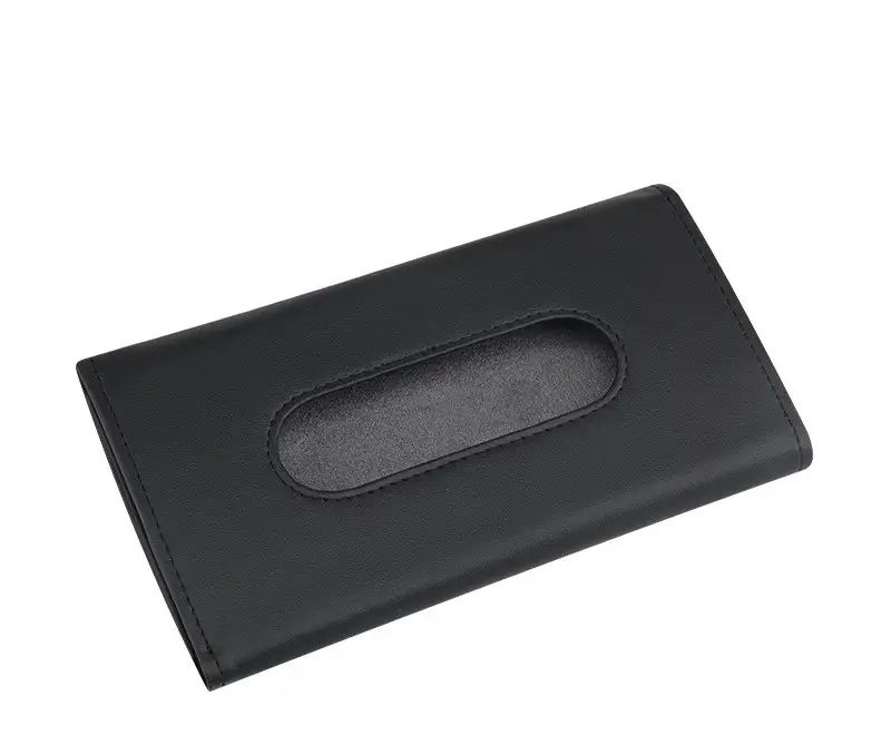 Car Tissue Hanging Creative Leather Car Interior Products