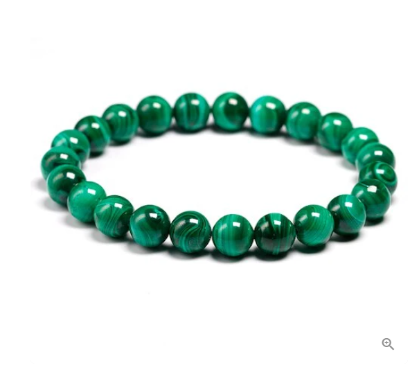Malachite Bracelet Men And Women Couples Crystal