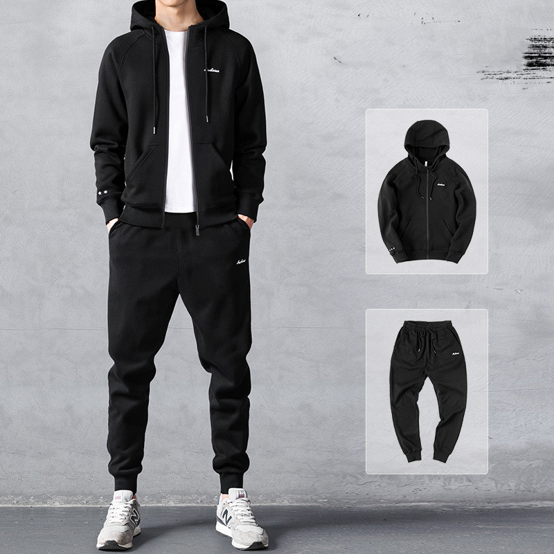 Title 5, Schwerer Mantel-Hoodie-Anzug für Herren – optim...