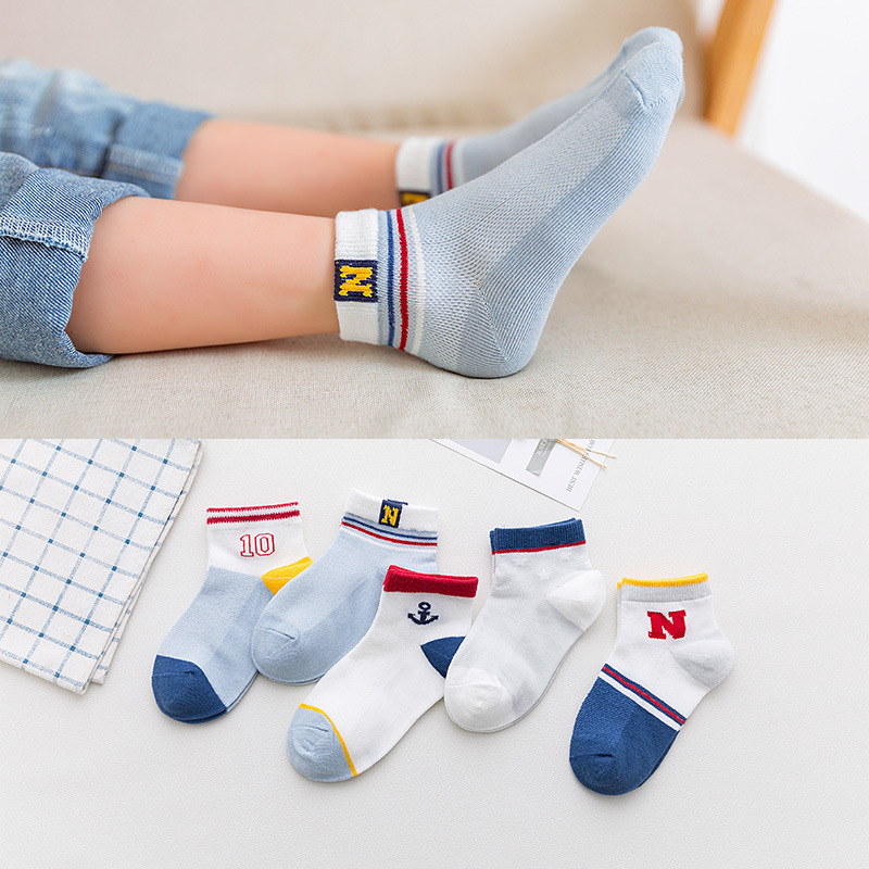 Title 3, Chaussettes en maille pour enfants, chaussettes...