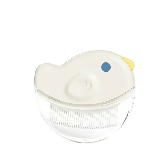 Small Fat Chirp Comb Comb Comb Comb Brush Massage To Remove Floating Hair Pet Cat And Dog Cleaning Supplies White - Shop at LoveMi