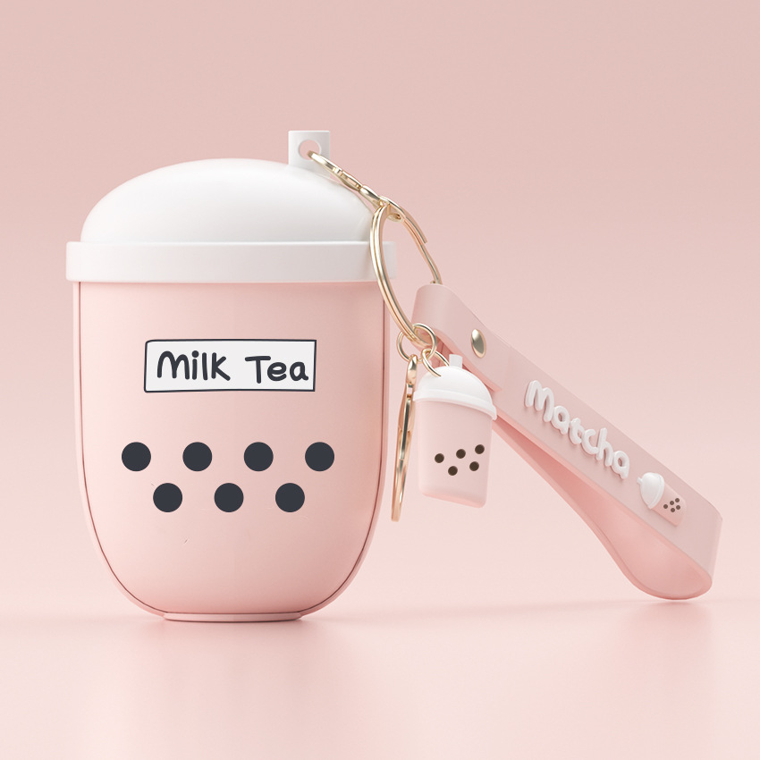 Milk tea cup pink