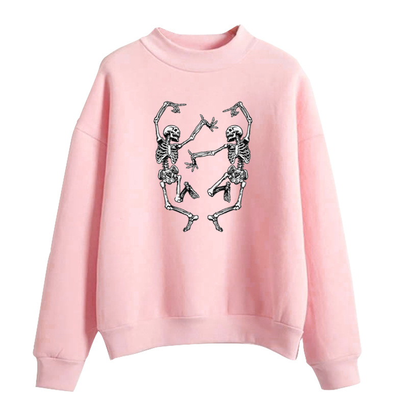 Title 9, Dancing Skull Fun Print Pullover Halloween Street