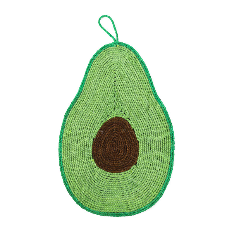 Avocado cat scratch pad