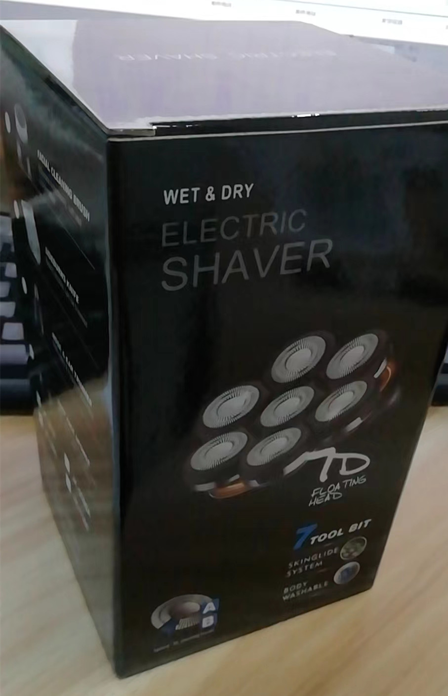 Seven-blade Razor Digital Washable Men's Shaving Machine