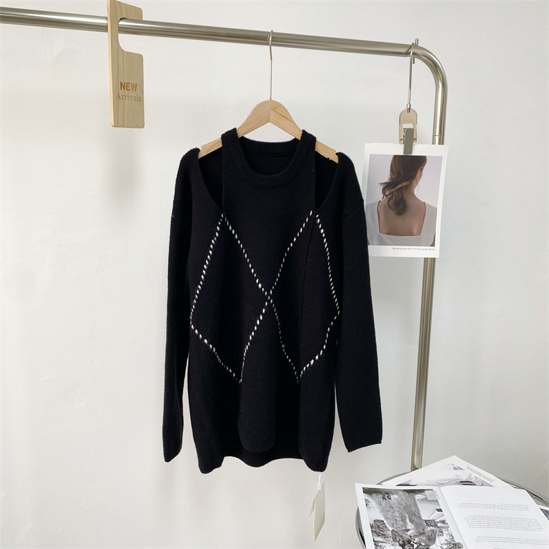 Women's Strapless Jumper Women's Peplum Thin Niche Tops