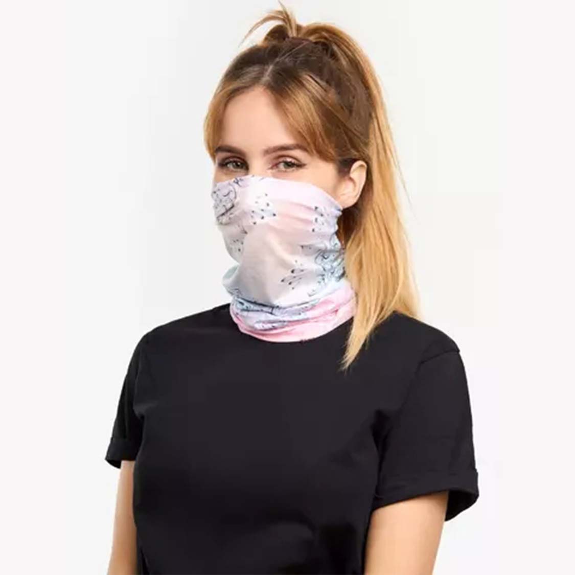 Multifunctional Windproof Masks and Neck Scarves. Elegant visor for fishing, skiing, hiking, fishing, kayaking, painting balls, biking, racing carnivals and more! Shade Tube Cloth:Hiking and more to protect your head and neck from UV rays. Polyester Fine 