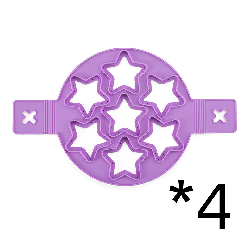 4pcs Purple