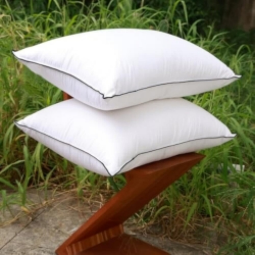 Fluffy Soft Pillows With Down Alternative Machine Washable Bedding Pillow NEW-Queen  - 51cm X 76cm - Image 1