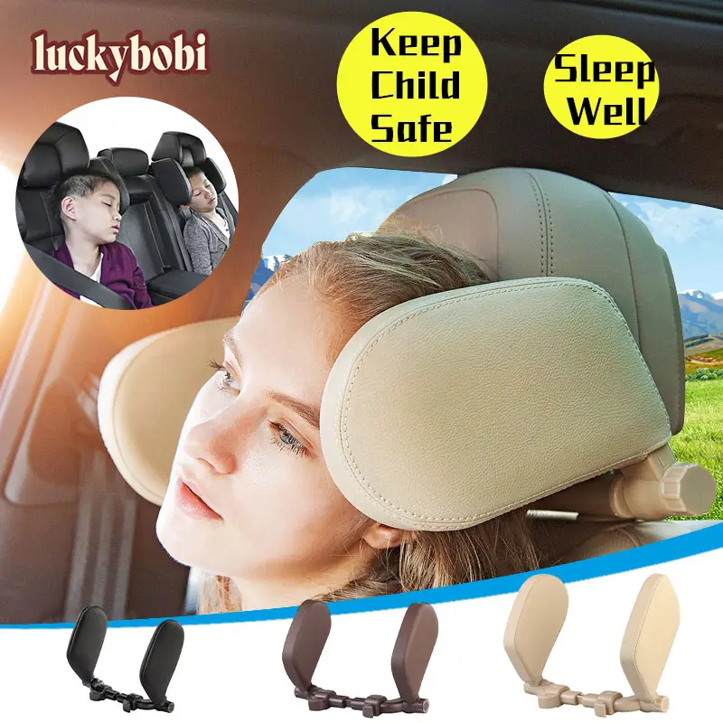 Car Seat Headrest Pillow Travel Rest Neck Support Solution