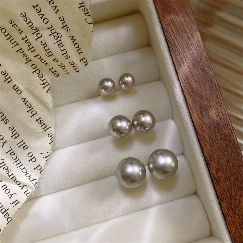 Title 6, Womens S925 Sterling Silver Pearl Earrings. En...