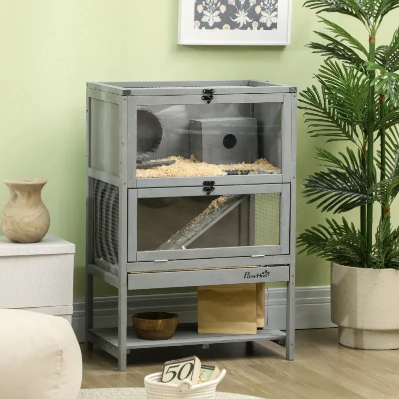 5-Tier Hamster Cage Mice Habitat Rat With Openable Top