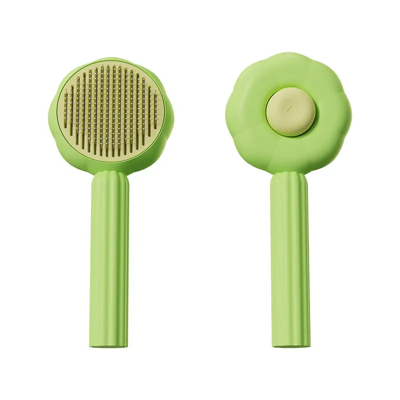 Sunflower Shape Pet Comb Cat