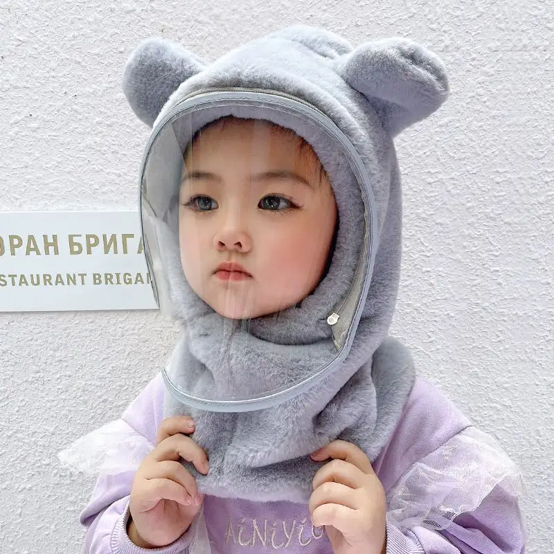 Children's Ski Face Mask Helmet Set