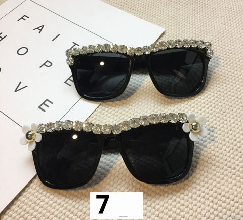 Title 9, Handmade flower diamond sunglasses