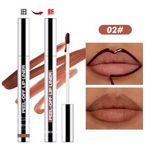 Slippery Lip Liner Pencil Waterproof, Long-Lasting, Smudge-Proof Moisturizing Plump Lips Lipstick, Lip Gloss, Lip Lacquer 12