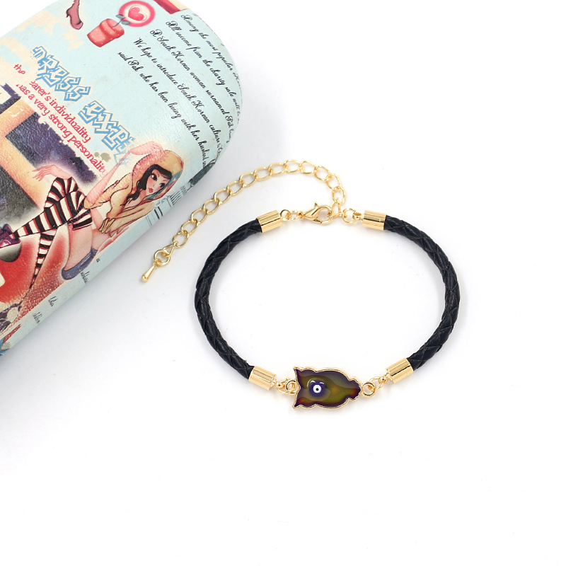 New Creative Jewelry Fashion Dripping Oil Temperature Change Color