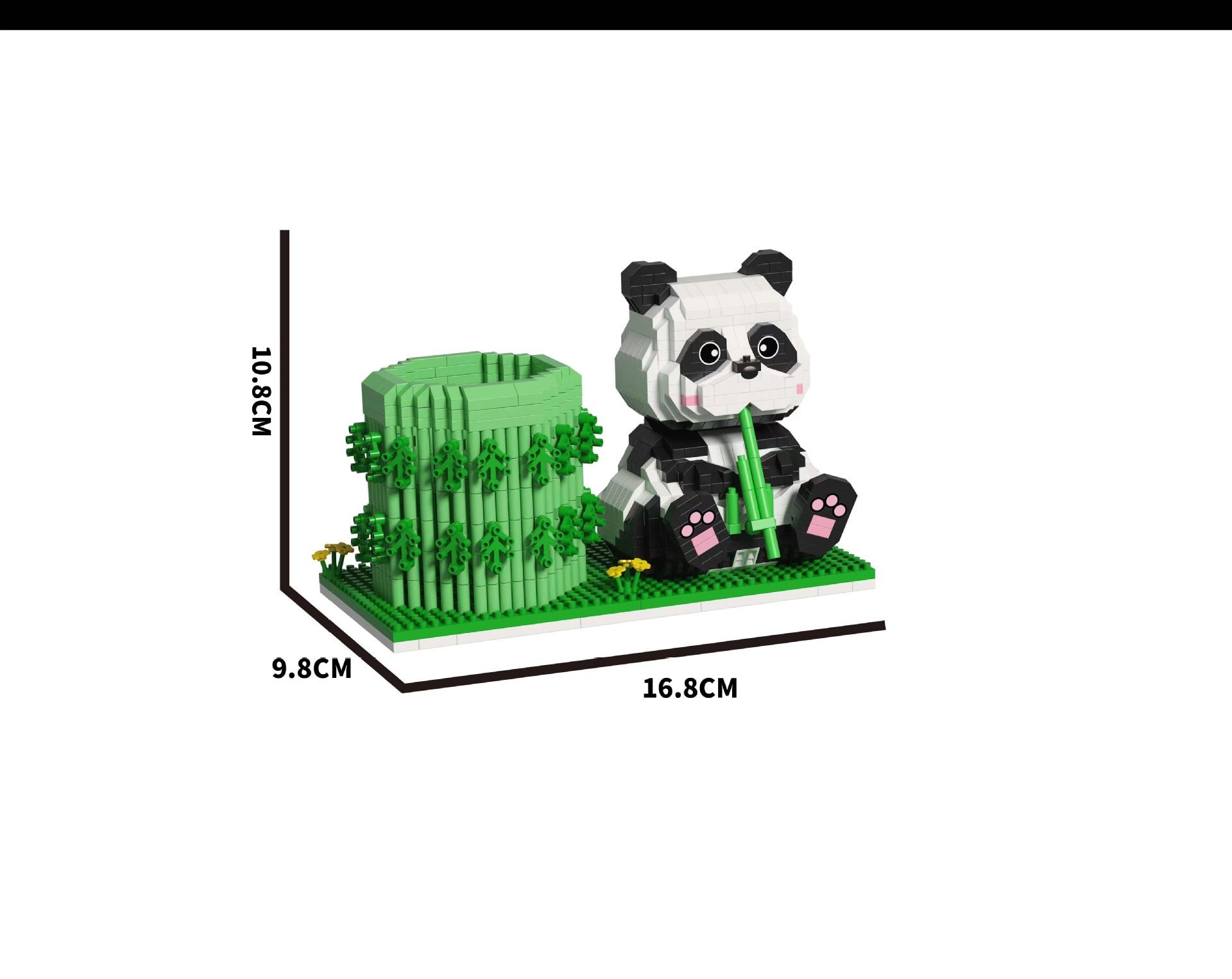 Panda pen holder