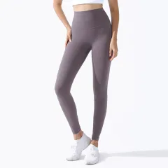 High Waist Peach Hip Fitness Exercise Yoga Pants - Style15 - View 1