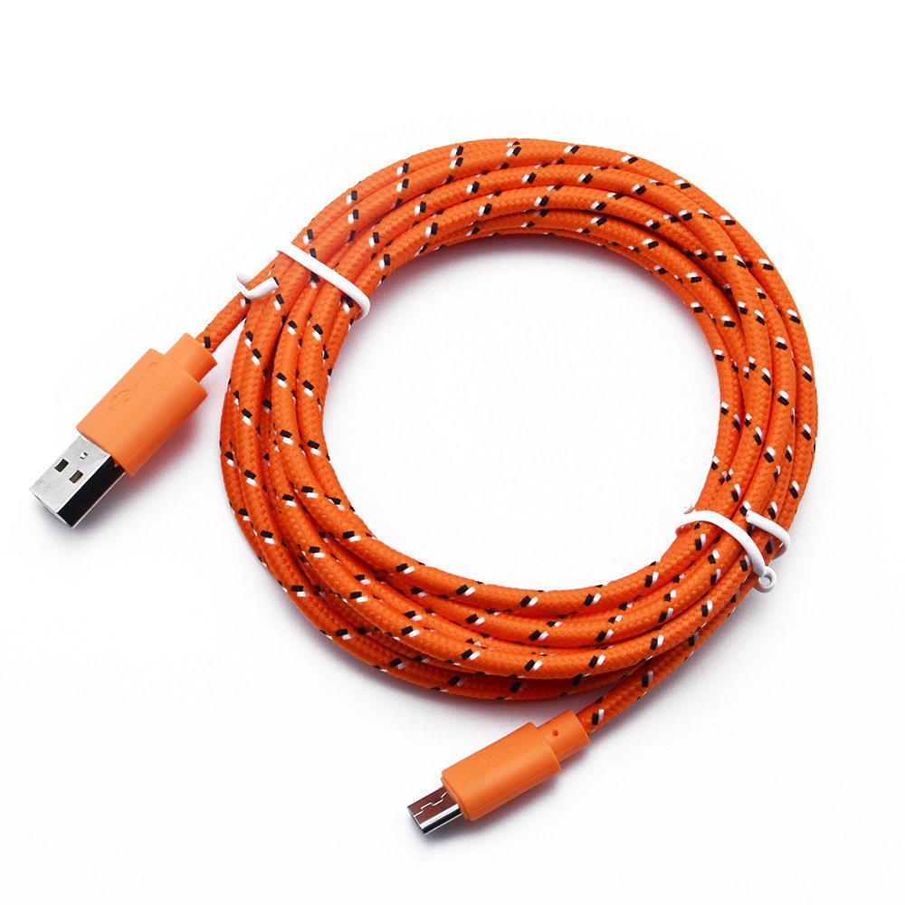 Suitable For Android Nylon Cloth Braided Data Cable
