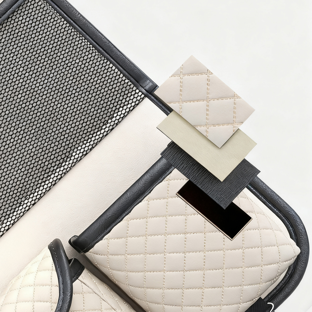 Car Organiser Bag Multi Pocket Black Leather  Holder Back Seat Storage Tidy