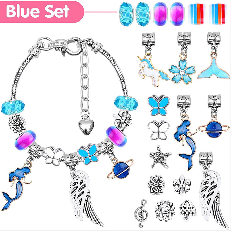 Sakura Deer Crystal Children's Combination Bracelet DIY Set
