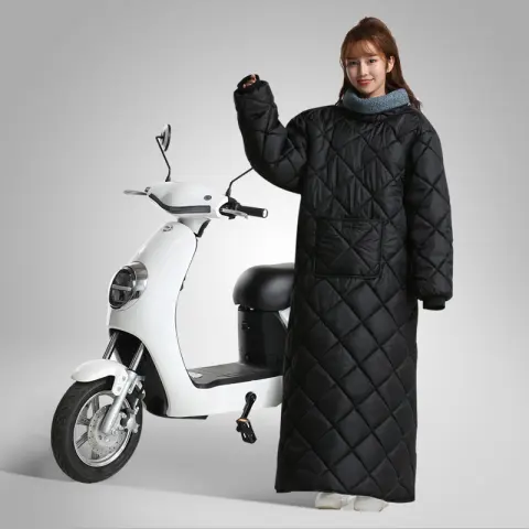 Waterproof Padded and Warm Windbreaker with Handle