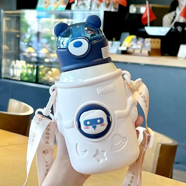Portable Drop proof Water Bottle Gift Mug White - Shop at LoveMi