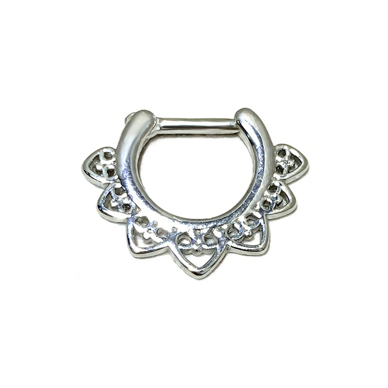 European And American Nose Rings Inlaid With Zircon thumbnail 4
