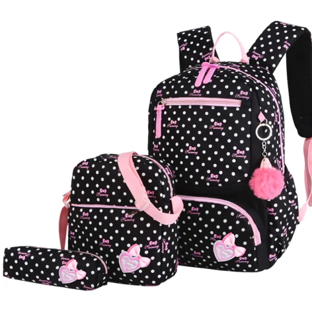Girl Korean Version Cute Princess Backpack Black - Shop at LoveMi
