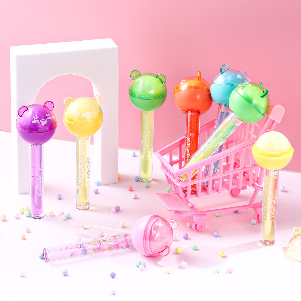 Two-in-one Lollipop Shape Moisturizing Lipstick