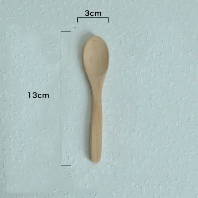 Eco friendly Wooden Spoon For Eating 13X3Cm Unpainted - Shop at LoveMi