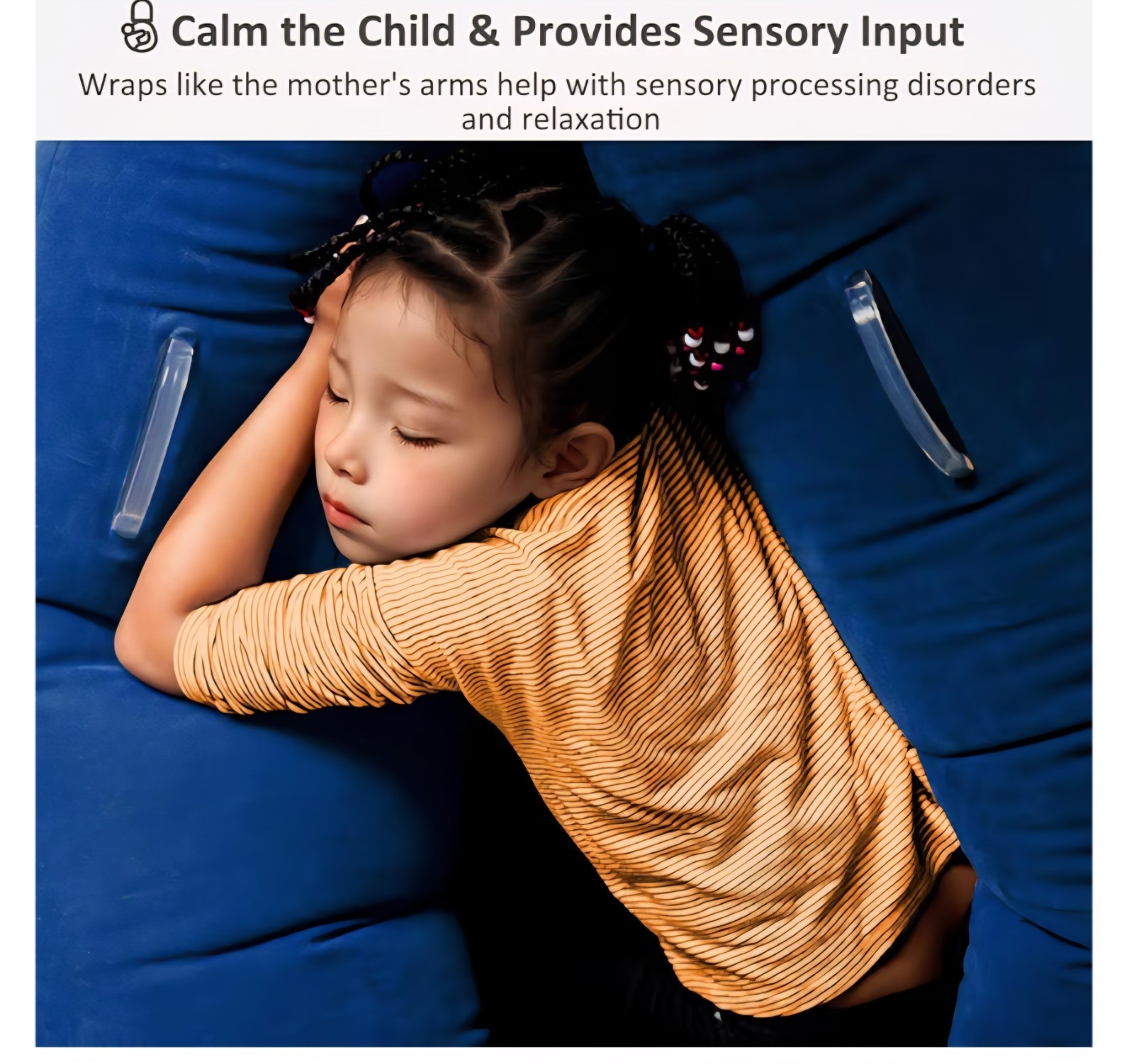 Inflatable Sensory Chair For Kids, Toys Autistic Children, 1.2mmvv — image 4