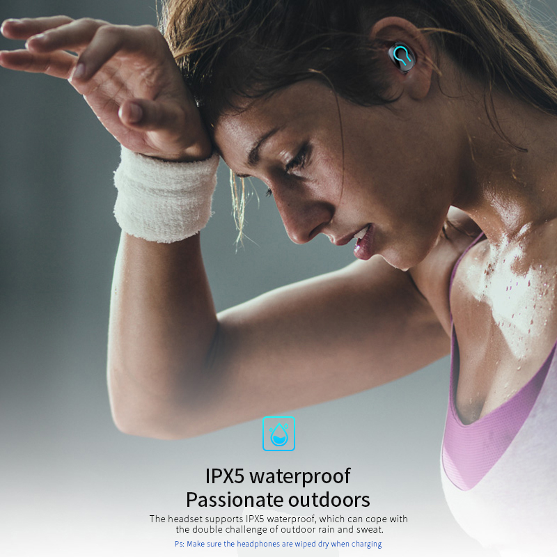 Sports Noise Reduction Bluetooth Headset With Digital Display - Image 3