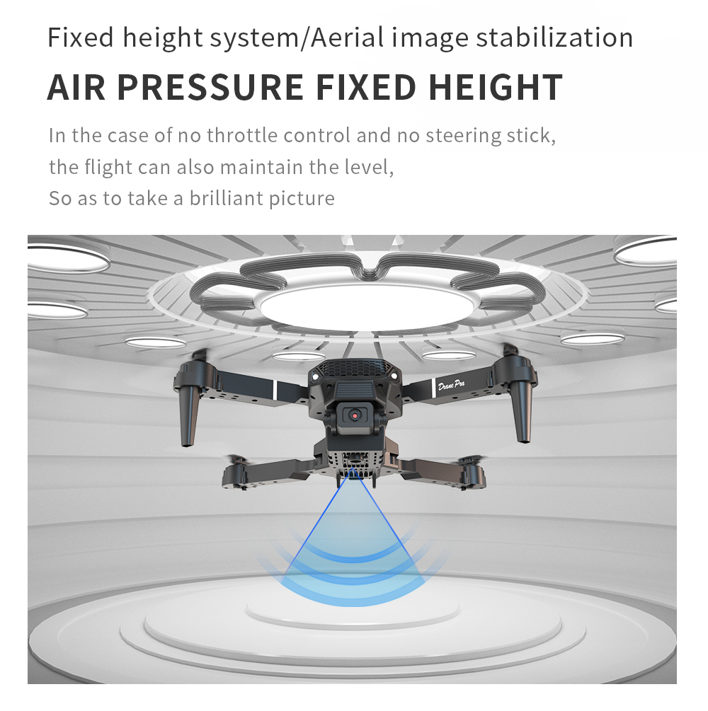E88Pro Dual Camera Dual Electric Drone detail