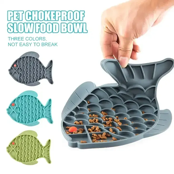 Silicone Lick Mat For Pet Dogs Slow