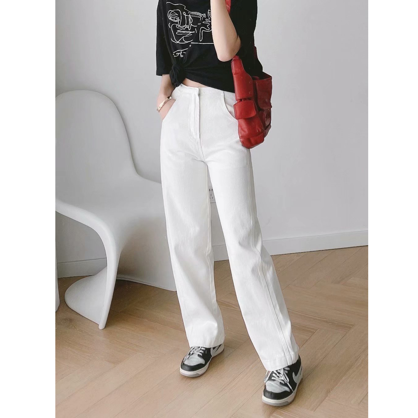 Banana Pants Women's Trousers Loose And Thin Straight Trousers