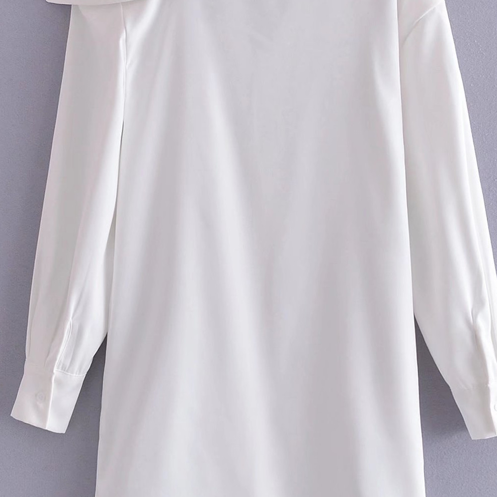 One Shoulder Sling Shirt Long Sleeve