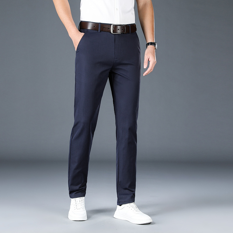 Men's Loose Stretch Casual Straight Pants