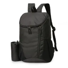 Lightweight Waterproof Outdoor Large Capacity Folding Travel Backpack - Black - View 1